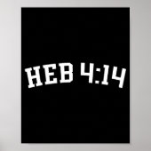 Heb 4_14 poster (Voorkant)