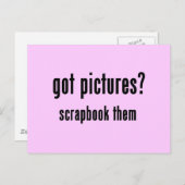 Heb Afbeeldingen Scrapbook hen T-shirts en cadeaut Briefkaart (Voorkant / Achterkant)