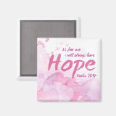 Heb altijd hoop magneet (Voorkant / Achterkant)