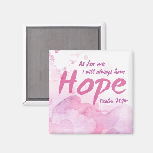 Heb altijd hoop magneet (Voorkant / Achterkant)