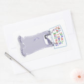 Heb Badger - Will Travel - Sticker (Envelop)