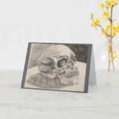 Heb been-Koelt Halloween! Kaart (Gele Bloem)