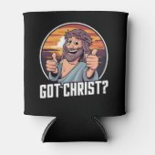 Heb Buddy een Christus Kerstmis Jezus Religieus Blikjeskoeler (Voorkant)