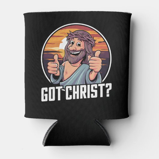 Heb Buddy een Christus Kerstmis Jezus Religieus Blikjeskoeler (Voorkant)