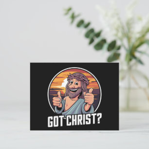 Heb Buddy een Christus Kerstmis Jezus Religieus Feestdagenkaart