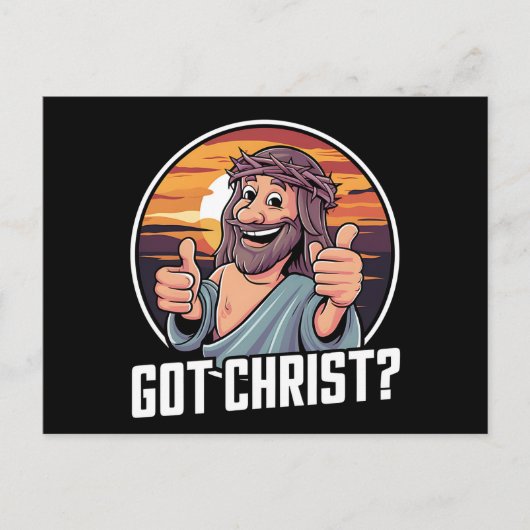 Heb Buddy een Christus Kerstmis Jezus Religieus Feestdagenkaart (Voorkant)