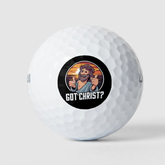 Heb Buddy een Christus Kerstmis Jezus Religieus Golfballen (Voorkant)