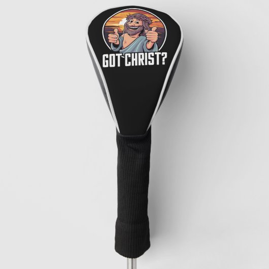 Heb Buddy een Christus Kerstmis Jezus Religieus Golfheadcover (Voorkant)