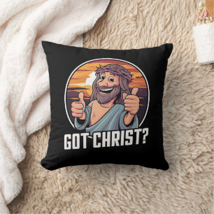 Heb Buddy een Christus Kerstmis Jezus Religieus Kussen