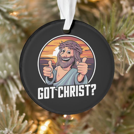 Heb Buddy een Christus Kerstmis Jezus Religieus Ornament (Boom)