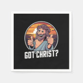 Heb Buddy een Christus Kerstmis Jezus Religieus Servet (Voorkant)