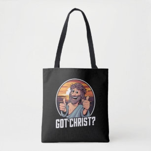 Heb Buddy een Christus Kerstmis Jezus Religieus Tote Bag
