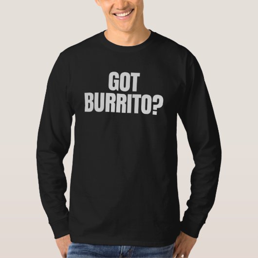 Heb Burrito T-shirt (Voorkant)