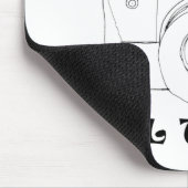 Heb Camera - Mousepad zal reizen Muismat (Hoek)