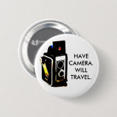 HEB CAMERA.WILL REIZEN. KNOOP RONDE BUTTON 5,7 CM (Voorkant /achterkant)