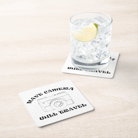 Heb camera, zal reizen - Onderzetter (Insitu)