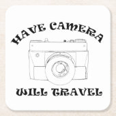 Heb camera, zal reizen - Onderzetter (Voorkant)