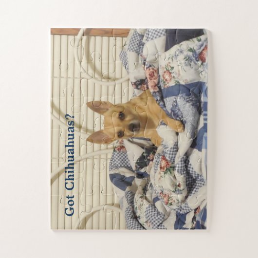 Heb Chihuahuas Puzzle Legpuzzel (Verticaal)