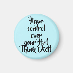 Heb controle over je hand! Denk aan je dieet! Magn Magneet