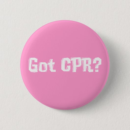 Heb Cpr- Gifts Ronde Button 5,7 Cm (Voorkant)
