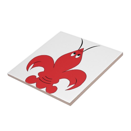 Heb Crabs Cajun Tegeltje (Zijkant)