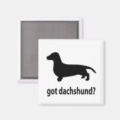 Heb Dachshund Magneet (Voorkant / Achterkant)