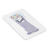 Heb dassen - zal reizen - magneet (Rechterzijde)