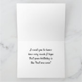 **HEB DE BESTE BIRTHDAAG OOIT** ZEGT POP KAART (Binnen)