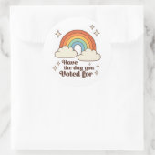 Heb de dag dat je op Sticker stemde (Tas)