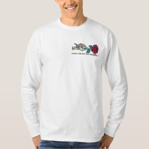 Heb de dag dat je schedelbloem Motivatie verdient T-shirt