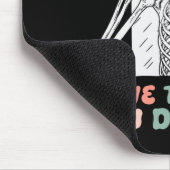 Heb de dag dat je verdient Halloween Skeleton en C Muismat (Hoek)