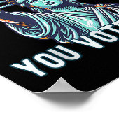 Heb de dag waarop je hebt gestemd - subtiele anti- poster (Hoek)