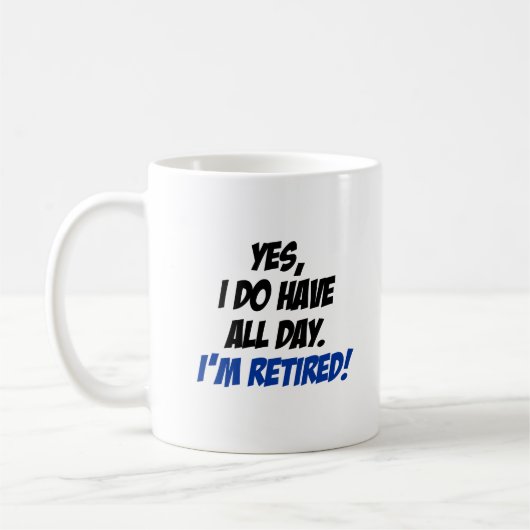 Heb de hele dag een Mok in ruste (Links)