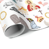 Heb de Here, uw God, lief, bid, geloof Inspirerend Cadeaupapier (Rol Hoek)