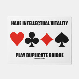 Heb de Intellectuele Dubbele Brug van het Spel van Deurmat