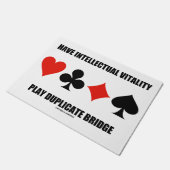 Heb de Intellectuele Dubbele Brug van het Spel van Deurmat (Schuin)