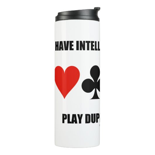 Heb de Intellectuele Dubbele Brug van het Spel van Thermosbeker (Gedraaid links)