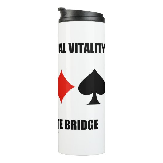 Heb de Intellectuele Dubbele Brug van het Spel van Thermosbeker (Geroteerd rechts)