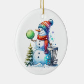 Heb de Merriest Christmas by Par | Schijfgolf Keramisch Ornament (Rechts)