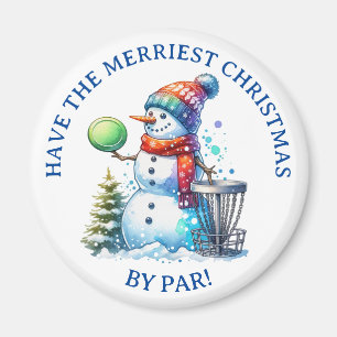 Heb de Merriest Christmas by Par Schijfgolf Magneet
