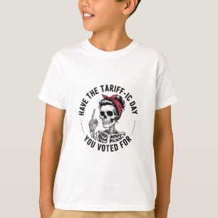 Heb de Tarrafic Day die je gestemd hebt tegen Trum T-shirt