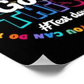 Heb deze testdag Motivatie testdag leraar Poster (Hoek)