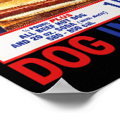 Heb die hond in me grappige hotdogs combo 4th van poster (Hoek)