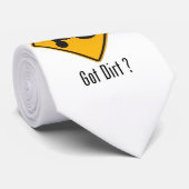 Heb Dirt Tractor Gold Stropdas (Opgerold)