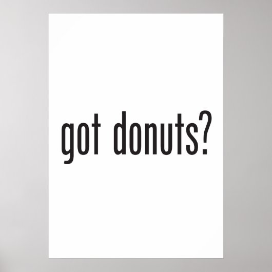 heb donuts poster (Voorkant)