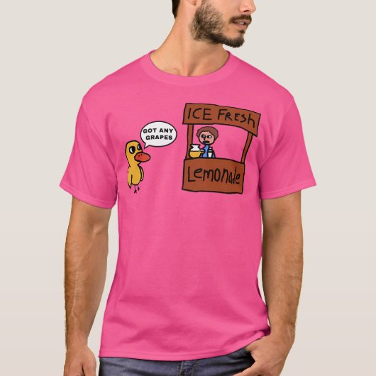 Heb druiven ijs verse limonade meme t-shirt (Voorkant)