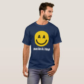 Heb een A.I.-dag donkere T-shirt (Voorkant volledig)