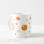 Heb een aangenaam Oranje normaal cirkelvormig Afbe Koffiemok (Voorkant links)