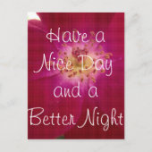 Heb een aangename Briefkaart Verticale Sjabloon (Voorkant)