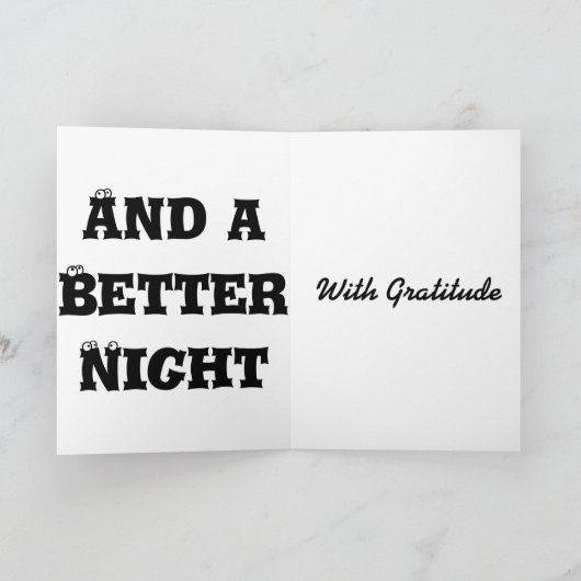 Heb een aangename Wenskaart Verticale Sjabloon (Binnen)